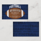 Fußballtrainer Visitenkarte (Vorne/Hinten)