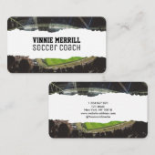 Fußballtrainer Visitenkarte (Vorne/Hinten)