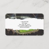 Fußballtrainer Visitenkarte (Rückseite)