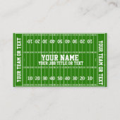 Fußballtrainer Visitenkarte (Vorderseite)