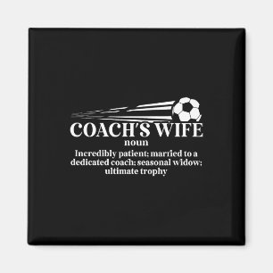 Fußballtrainers Frau Definition Frau eines Fußball Magnet