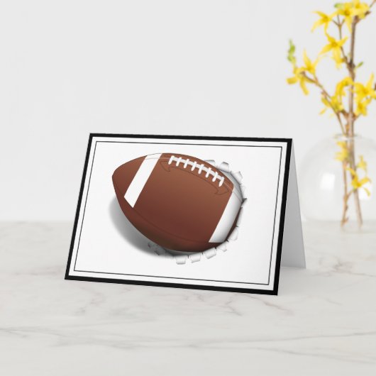 Fußballtränke Karte (Gelbe Blume)