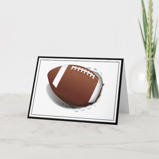 Fußballtränke Karte (Vorderseite)