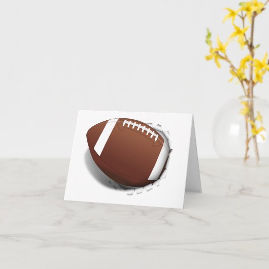 Fußballtränke Karte (Gelbe Blume)