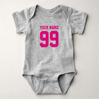 Fußballtrikot Mädchen Bodysuit | Süße Babymode