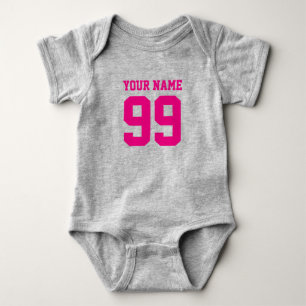 Fußballtrikot Mädchen Bodysuit Süße Babymode Baby Strampler