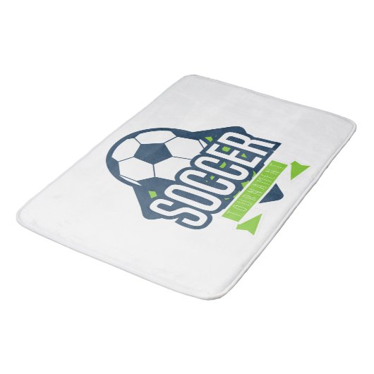 Fußballturnier Badematte (Schrägansicht)