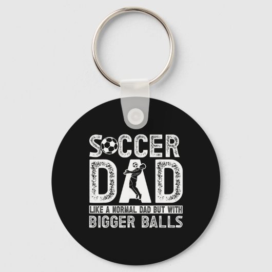 Fußballvater _11  schlüsselanhänger (Vorderseite)