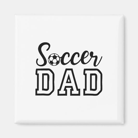Fußballvater _1 magnet (Vorne)