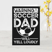 Fußballvater _7  karte (Gelbe Blume)