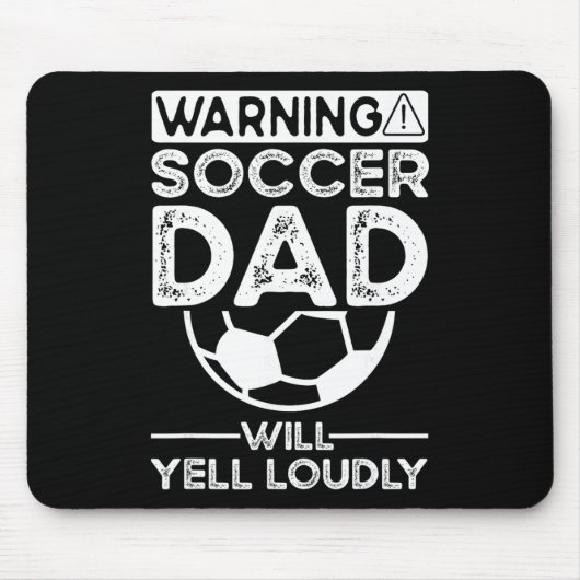 Fußballvater _7  mousepad (Vorne)