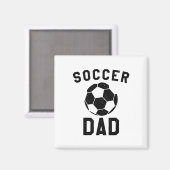 Fußballvater, Mannschaftstrainer Vater Magnet (Vorderseite/Rückseite)