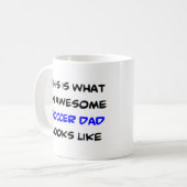 Fußballvater, phantastisch kaffeetasse (Vorderseite Links)