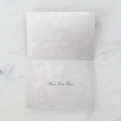 Fußballverzierung Feiertag Grüße Feiertagskarte (Innenseite)