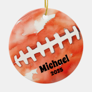 Fußballverzierung, Ornament, Kinder Sport Keramik Ornament
