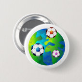 Fußballwelt Button (Vorne & Hinten)