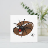 Fußballwidow Einladung (Stehend Vorderseite)