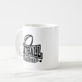 Fußballwidow Kaffeetasse (Vorderseite Links)