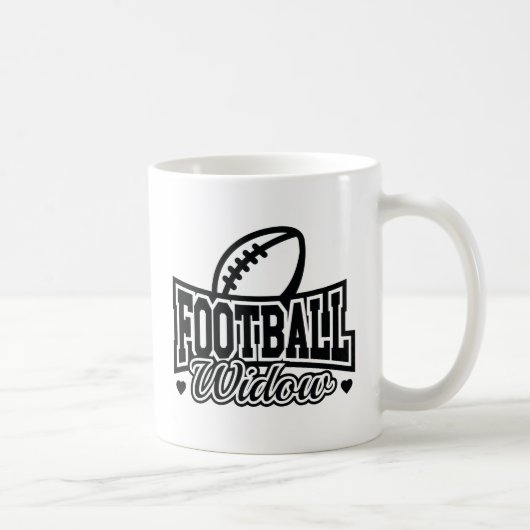 Fußballwidow Kaffeetasse (Rechts)