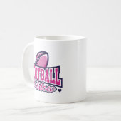 Fußballwidow Kaffeetasse (Vorderseite Links)