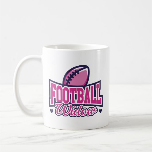 Fußballwidow Kaffeetasse (Links)