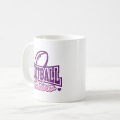 Fußballwidow Kaffeetasse (Vorderseite Links)