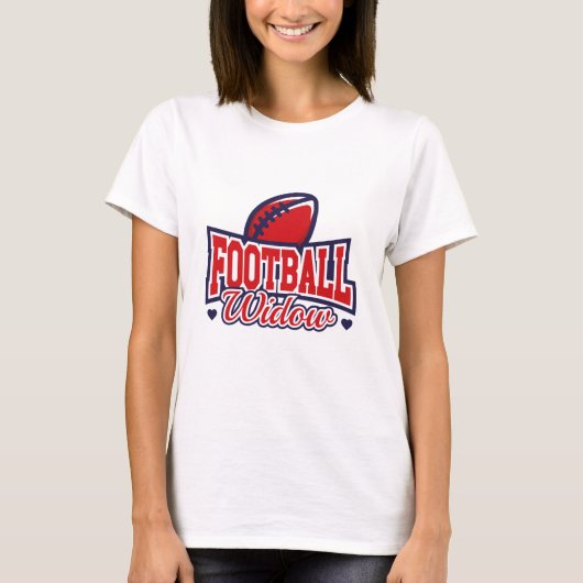 Fußballwidow T-Shirt (Vorderseite)