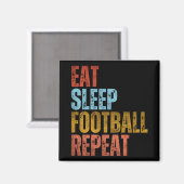 FUSSBALLWIEDERHOLUNG MAGNET (Vorderseite/Rückseite)