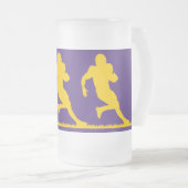 Fußballzeit-Tasse Mattglas Bierglas (VorderseiteRechts)