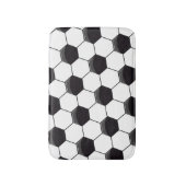 Fußballzelle Badematte (Vorderseite Vertikal)