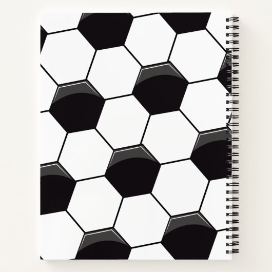 Fußballzelle Notizblock (Rückseite)