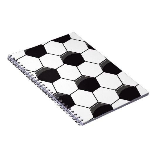 Fußballzelle Notizblock (Rechte Seite)