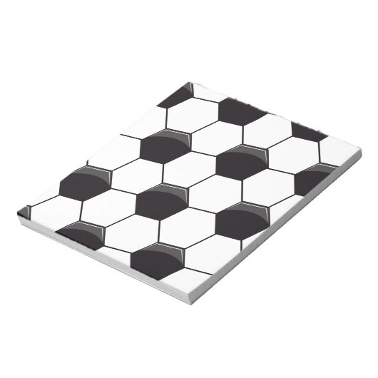 Fußballzelle Notizblock (Rotiert)