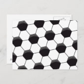 Fußballzelle Postkarte (Vorne/Hinten)