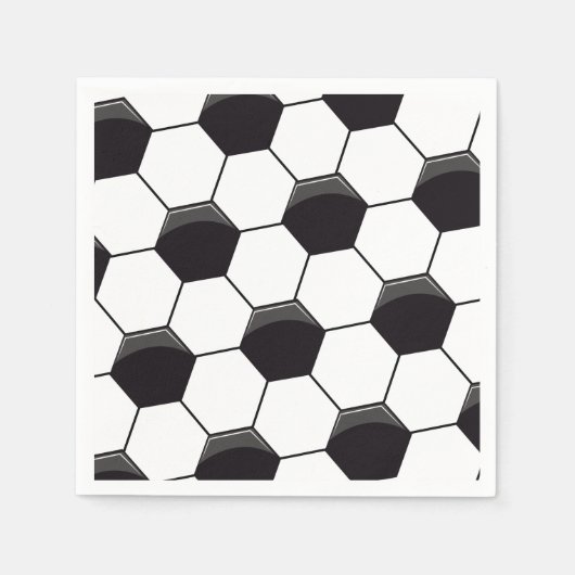 Fußballzelle Serviette (Vorderseite)