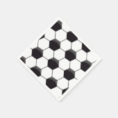 Fußballzelle Serviette (Ecke)