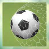Fußballziel Fensteraufkleber (Blatt 3)