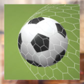 Fußballziel Fensteraufkleber (Blatt 2)