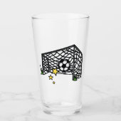Fußballziel Glas (Vorderseite)