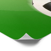 Fußballziel - Poster (Ecke)