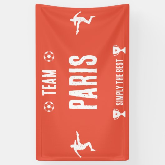 Fußballzubehör Banner (Vertikal)