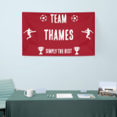 Fußballzubehör Banner (Messeveranstaltung)