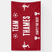 Fußballzubehör Banner (Vertikal)