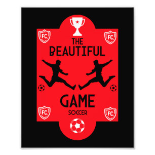 Fußballzubehör Fotodruck