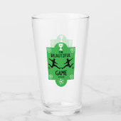 Fußballzubehör Glas (Rückseite)