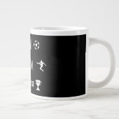 Fußballzubehör Jumbo-Tasse (Rechts)