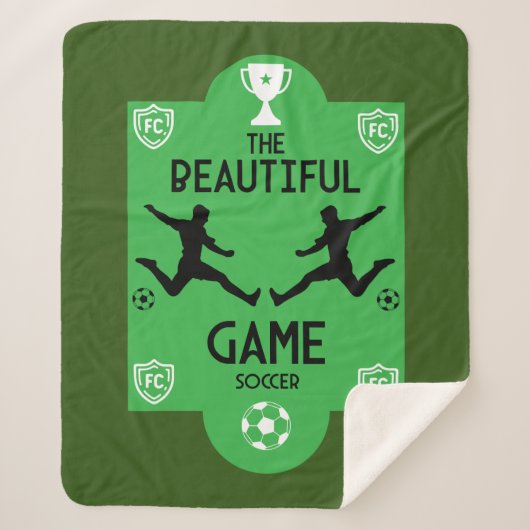 Fußballzubehör Sherpadecke (Vorderseite)