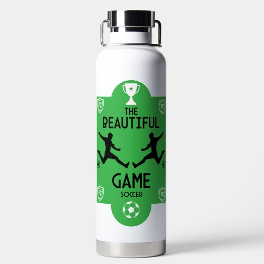 Fußballzubehör Trinkflasche (Rückseite)