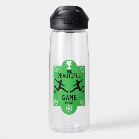 Fußballzubehör Trinkflasche (Rückseite)