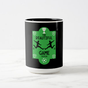Fußballzubehör Zweifarbige Tasse